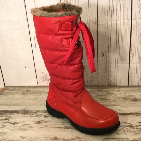 totes snowflake waterproof boots